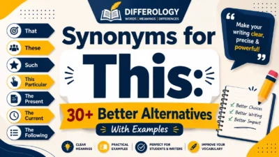 Synonyms for This 30+ Better Alternatives With Examples