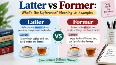 Latter vs Former What’s the Difference Meaning & Examples