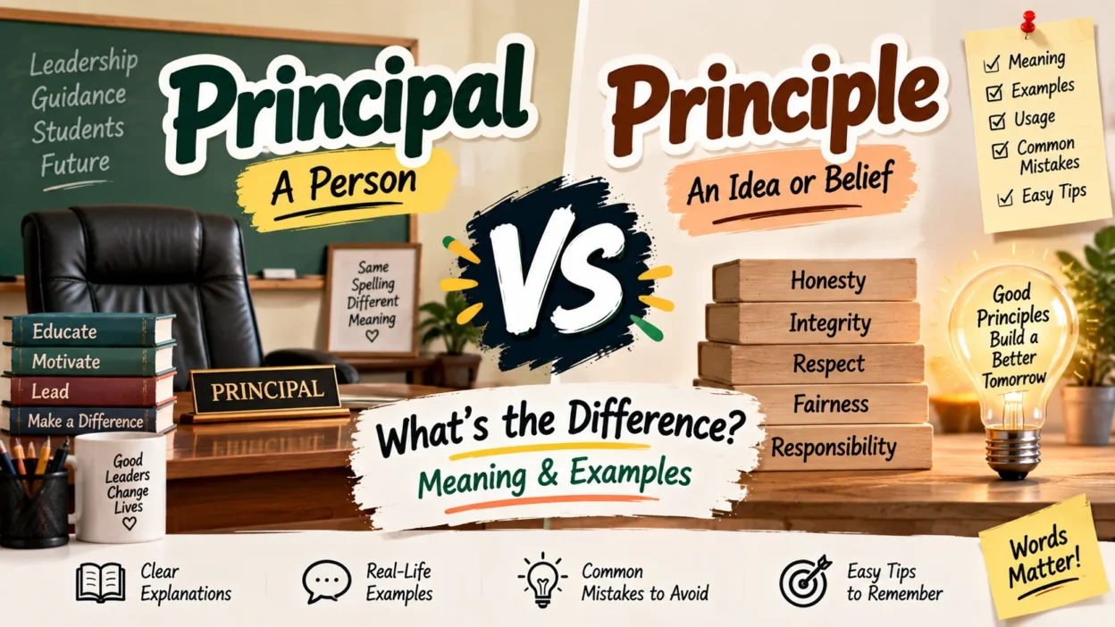 Principal vs Principle What’s the Difference Meaning & Examples